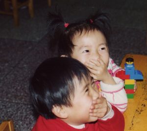 Børnehavebørn i Beijing