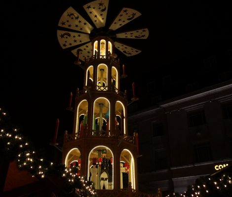 Julemarked ved Asmus-Bremer-Platz i Kiel